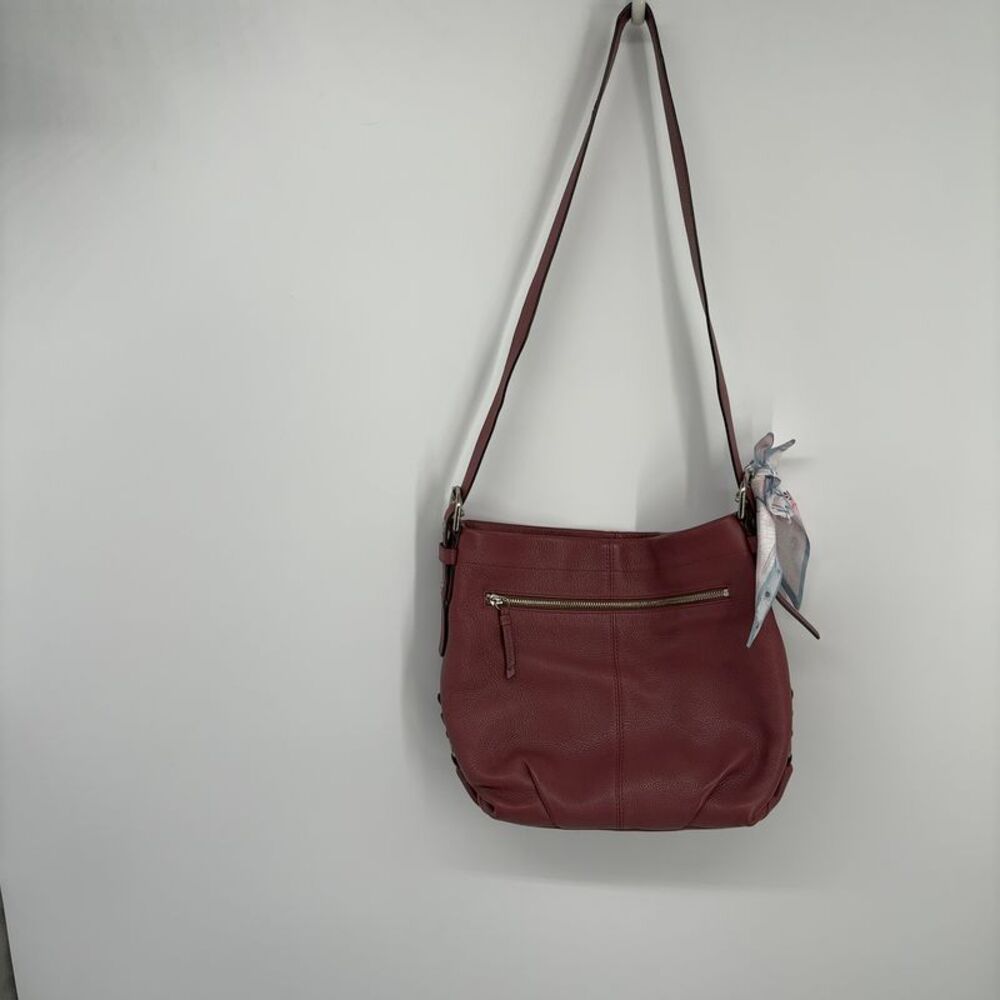 Coach Mauve Convertible duffelshoulder/Crossbody hobo bag  leather